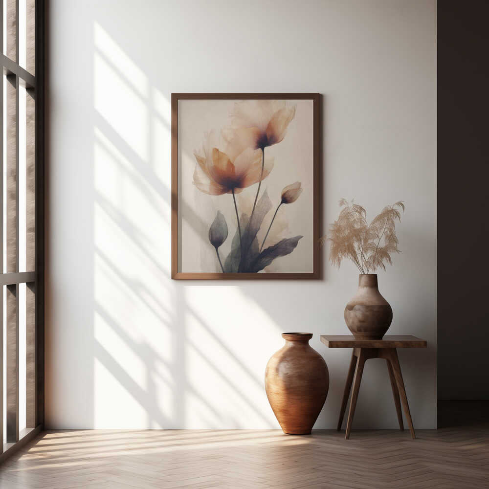 Delicate Bloom Dance Poster