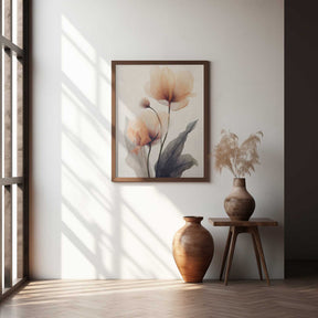 Ethereal Blooms Poster