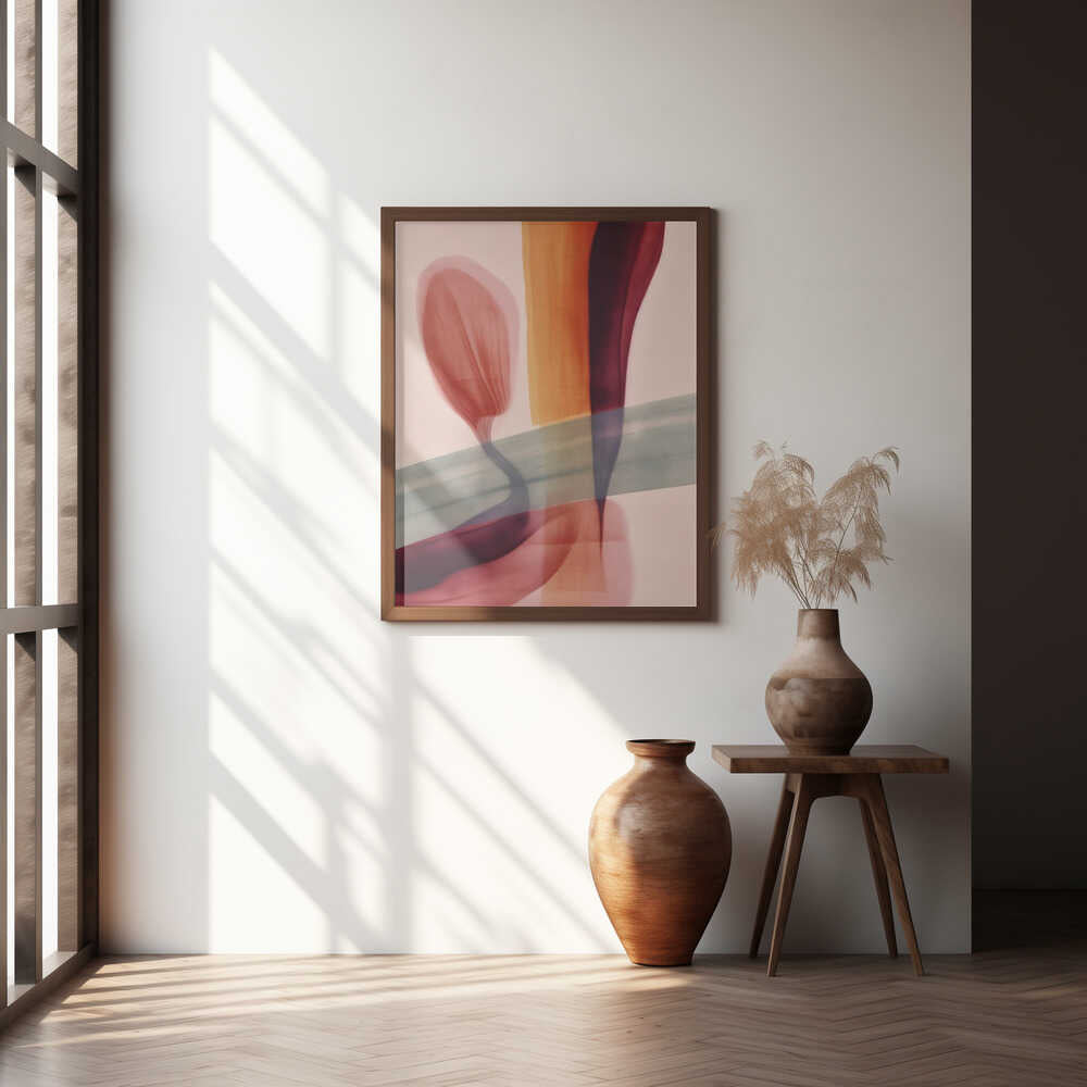 Flowing Hues Poster