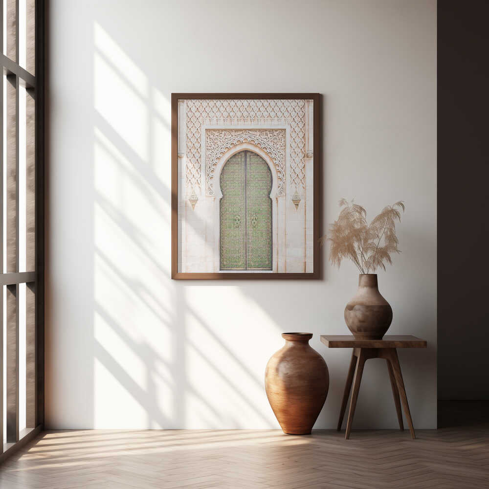 Moroccan Door Poster