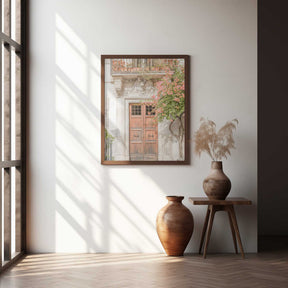 Floral Entry Poster