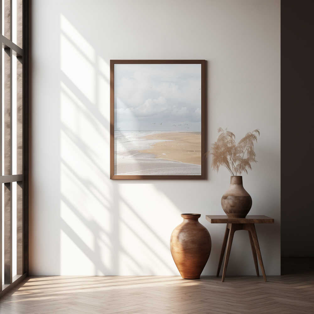 Nazaré Beach Poster