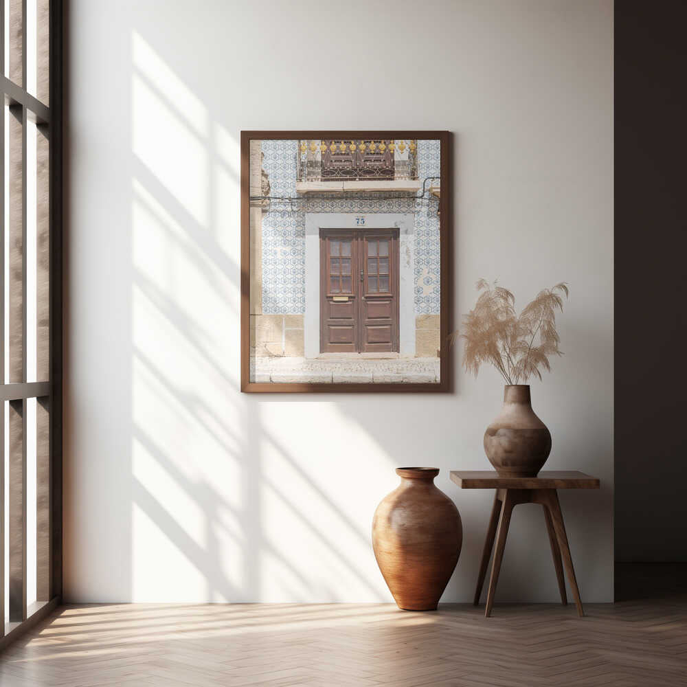 Cascais Architecture Poster