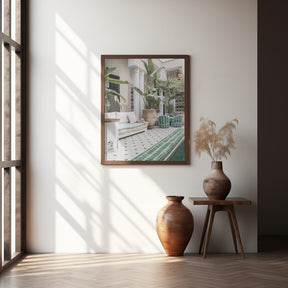 Marrakech Oasis Poster