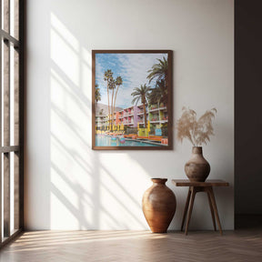 Palm Springs Pool Day VII Poster