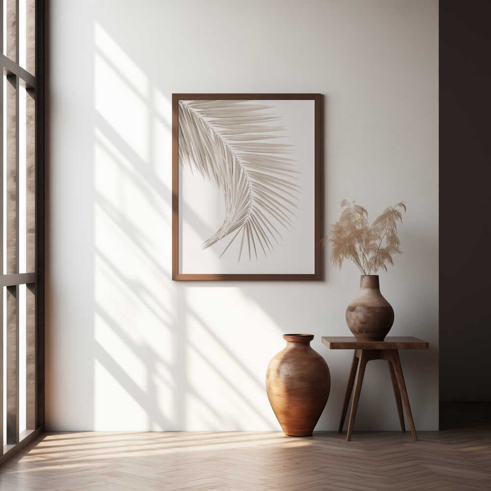 Tan Leaf Poster
