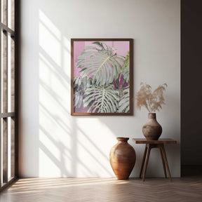 Monstera leaf La Muralla Poster