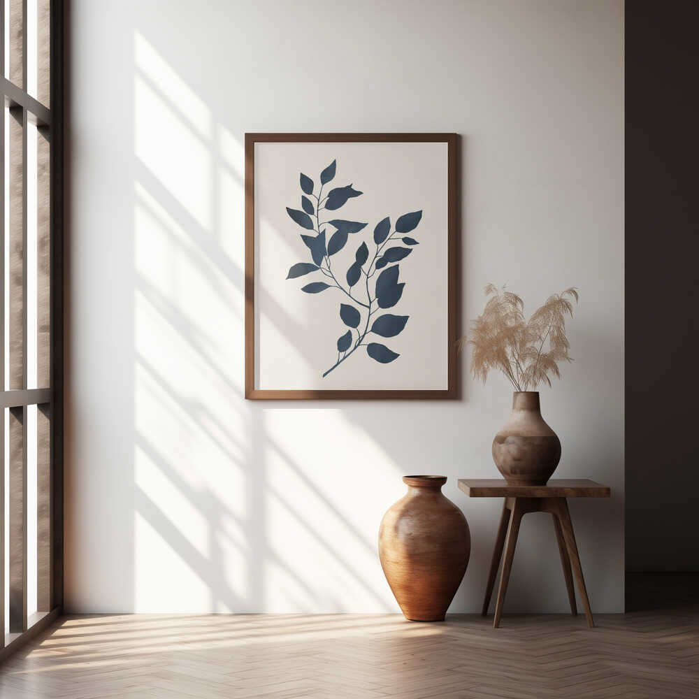 Botanical Silhouette 2 Poster