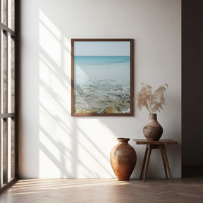 Seascape at the Italian Coast Poster