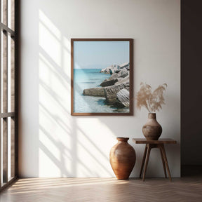 Rocks at the Coast Poster