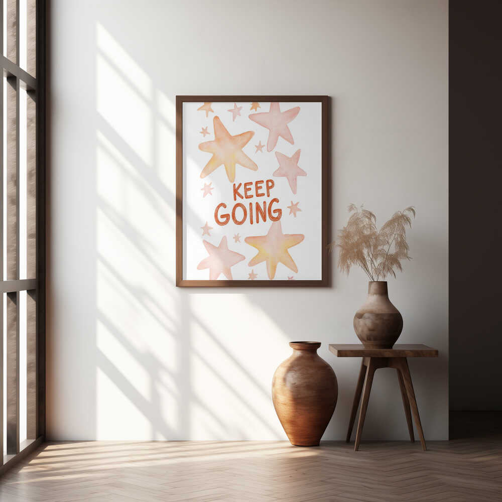 Starry Encouragement Poster