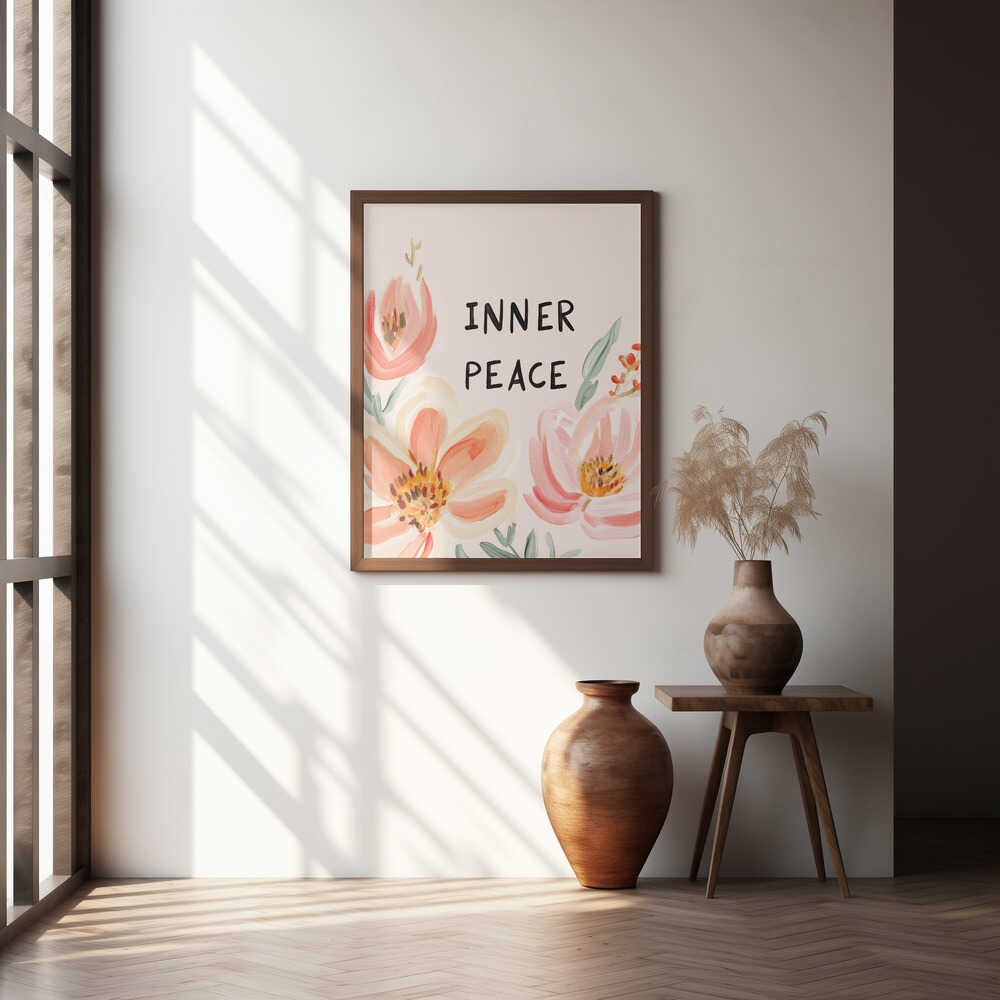 Tranquil Blossoms Poster