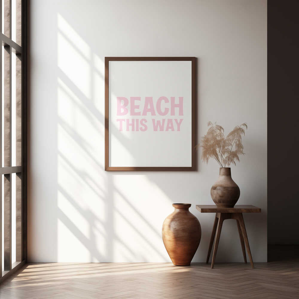 Beach This Way Poster
