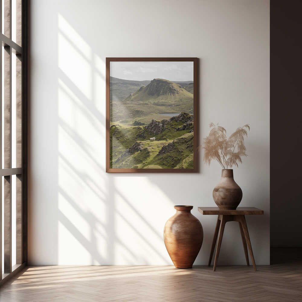 Quiraing Landscape on Scotland's Isle of Skye Poster
