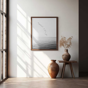 Flying Birds Poster