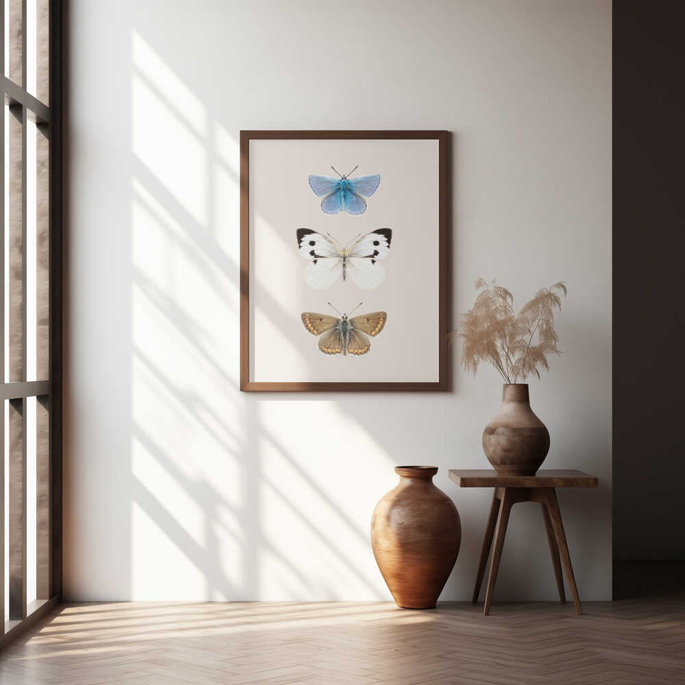 English Butterlies 2 Poster
