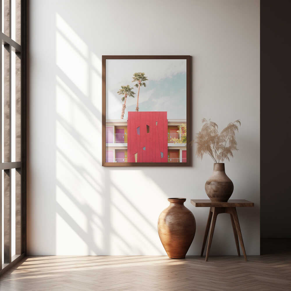 Palm Springs Colors Poster