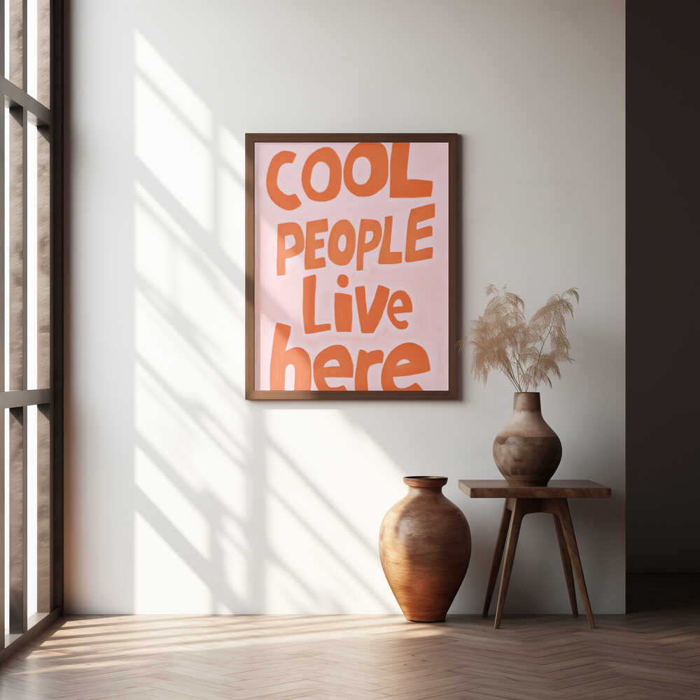 Cool People Poster