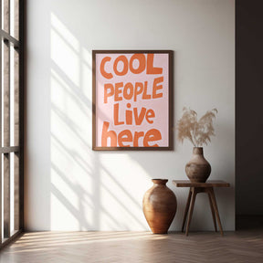 Cool People Poster