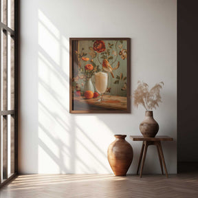 Strawberry Smoothie Serenade Poster