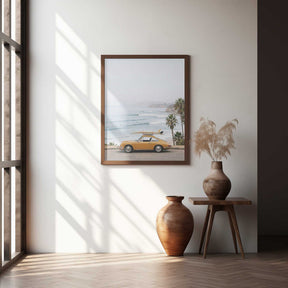 Porsche Coast Poster
