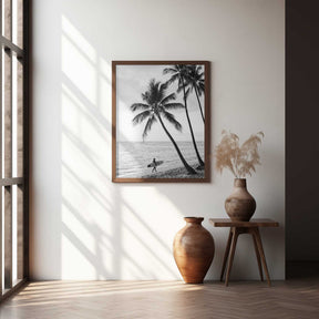 Surfer Walk Poster