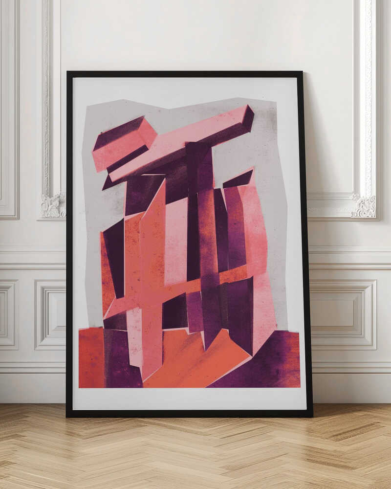 Geometric Symphony Poster