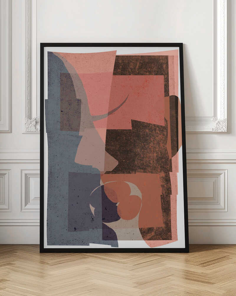 Fragmented Hues Poster