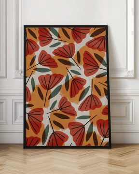 Autumn Leaf Dance Poster