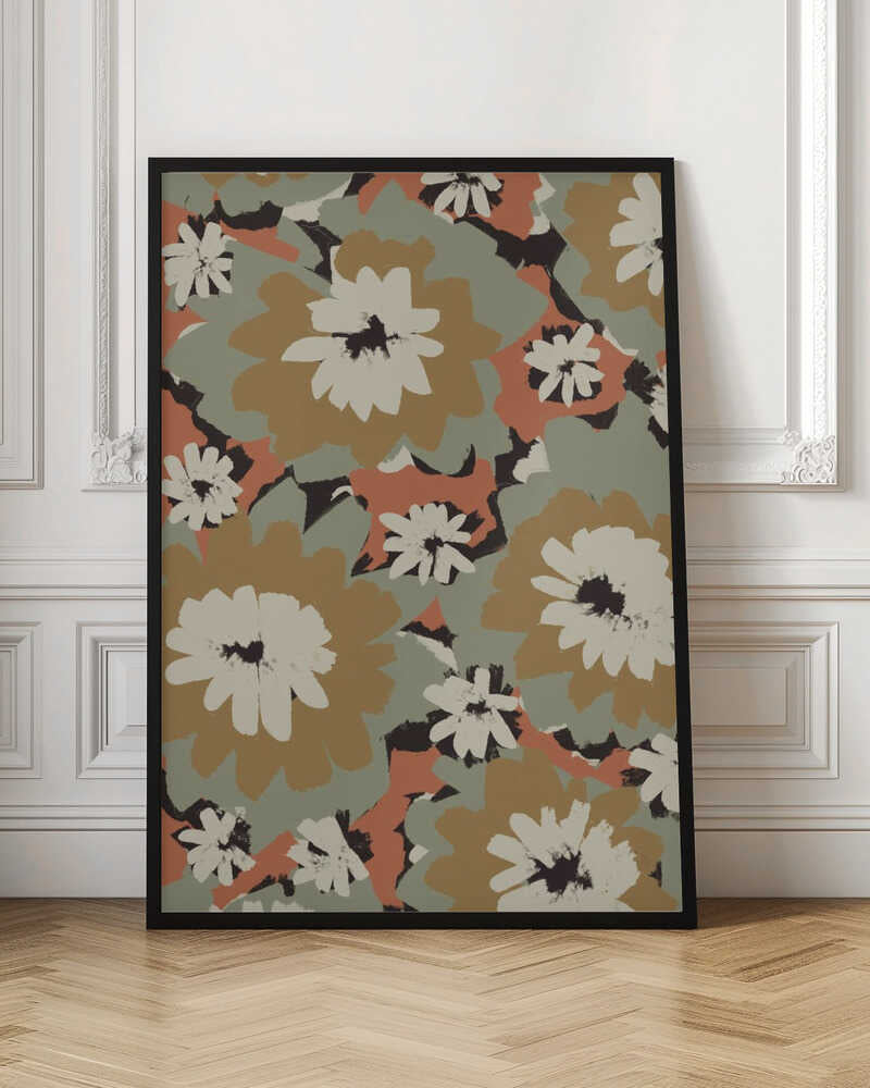 Floral Harmony Poster