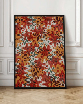 Vibrant Chaos Poster