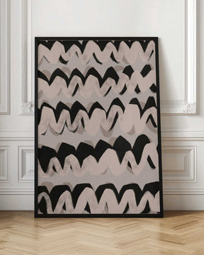 Zigzag Symphony Poster