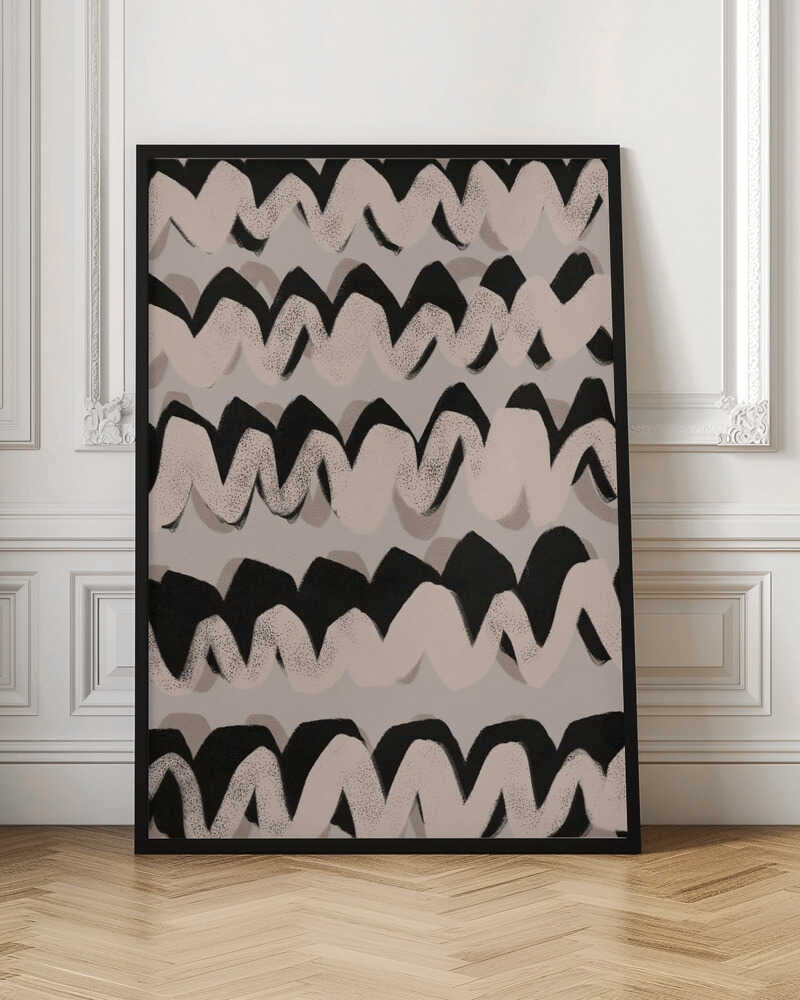 Zigzag Symphony Poster