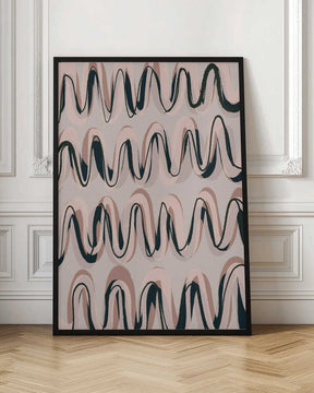 Rhythmic Waves Poster