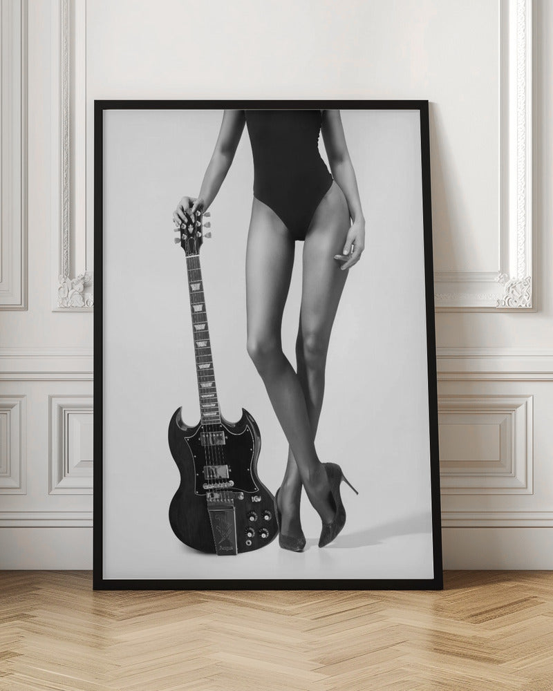 Lady And The Gibson Poster