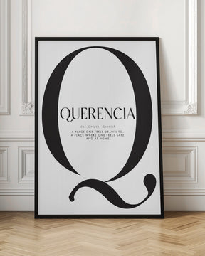 Querencia definition Poster