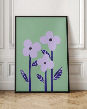 Lilac Flowers Poster