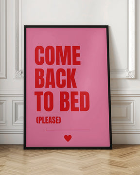 Come Back to Bed Poster