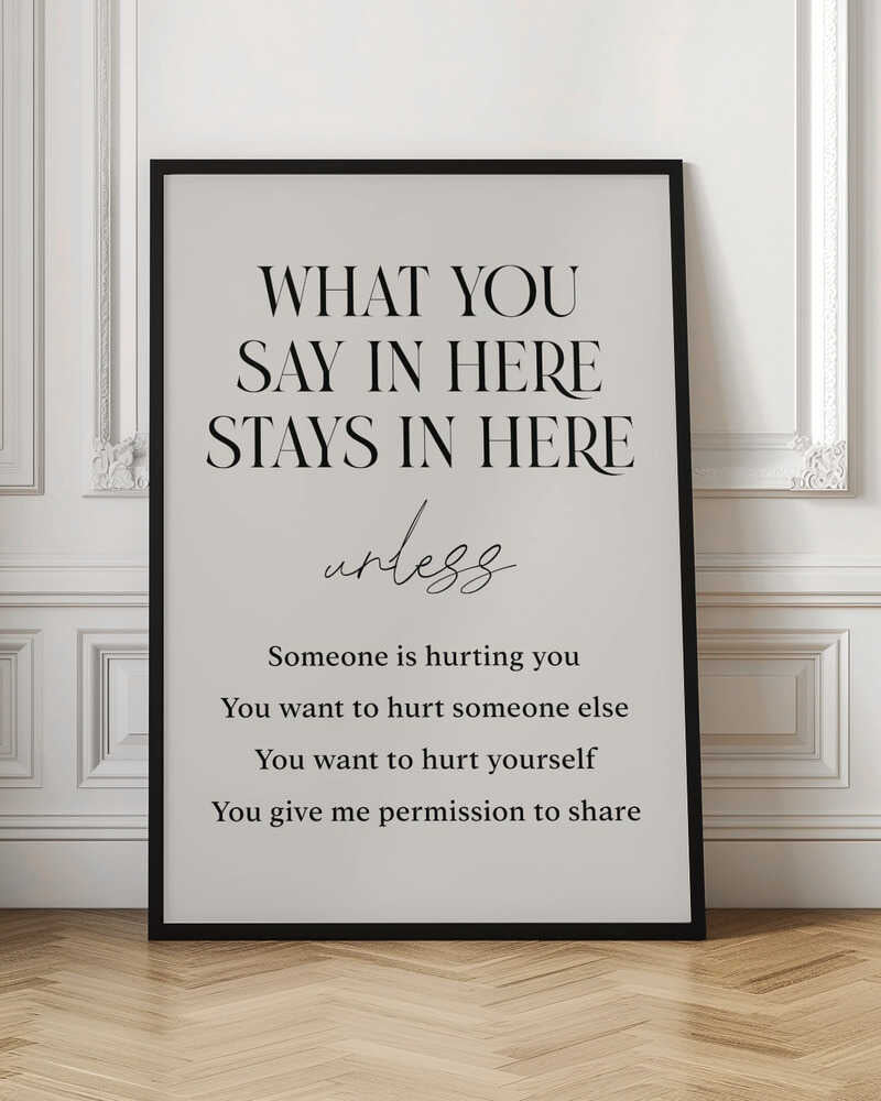 Saysherestayhere Poster