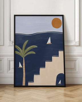 Sailboats Poster