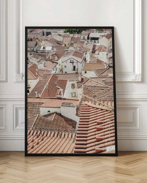 Red Tiled Rooftops Poster