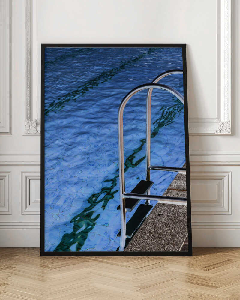Poolside Reflections Poster