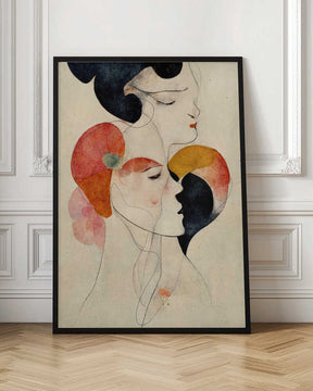 Flowing Faces Elegy Poster