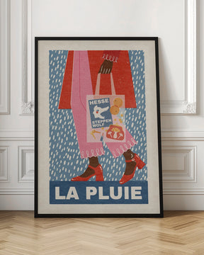 La Pluie French Style Poster