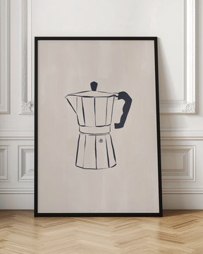 Cafetiere By Ivy Green Illustrations Poster