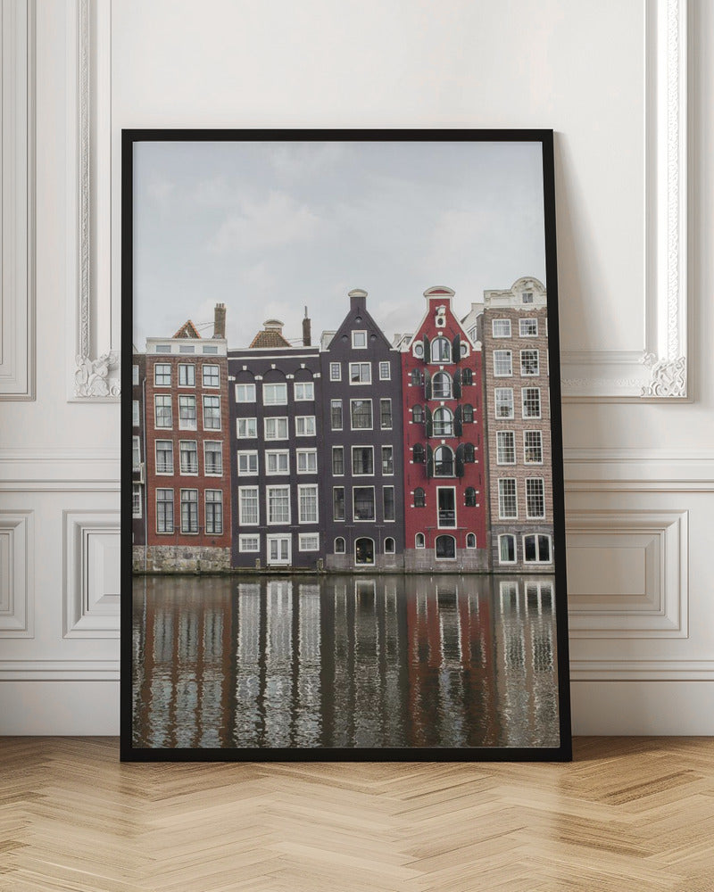 Canal Houses of Amsterdam Poster