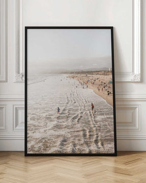 Santa Monica Beach Poster