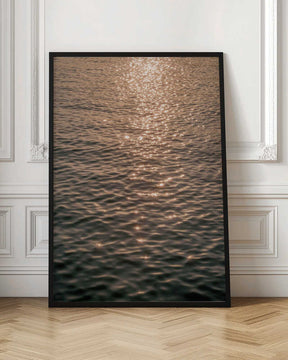 Sunset at Sea Poster