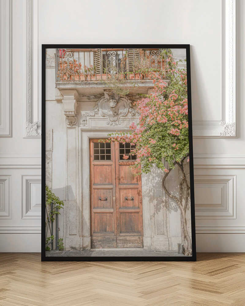 Floral Entry Poster