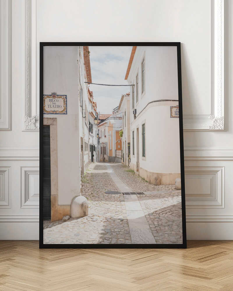 Streets of Cascais Poster